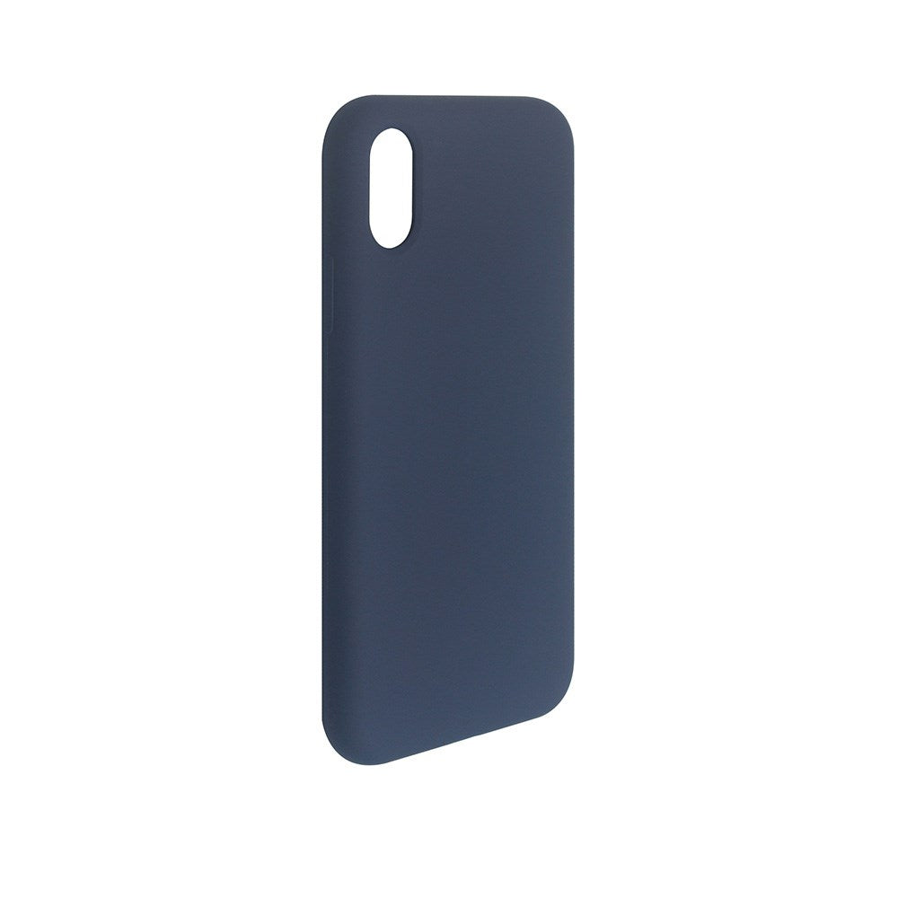 GreenMind iPhone X / XS Lined Silicone Case - Blue