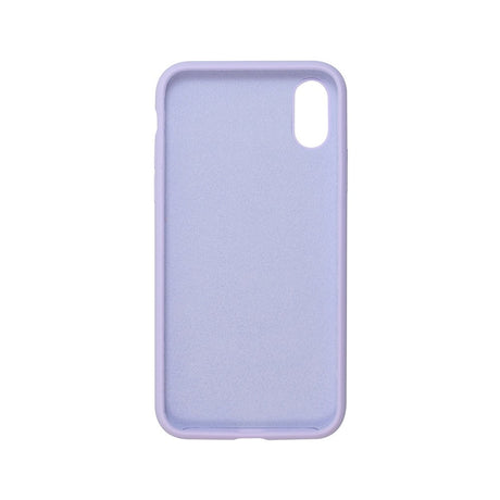 GreenMind iPhone X / XS Lined Silicone Case - Purple