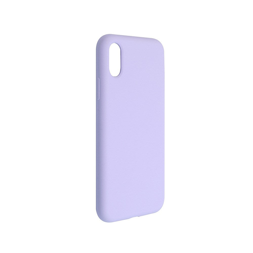 GreenMind iPhone XR Lined Silicone Case - Purple