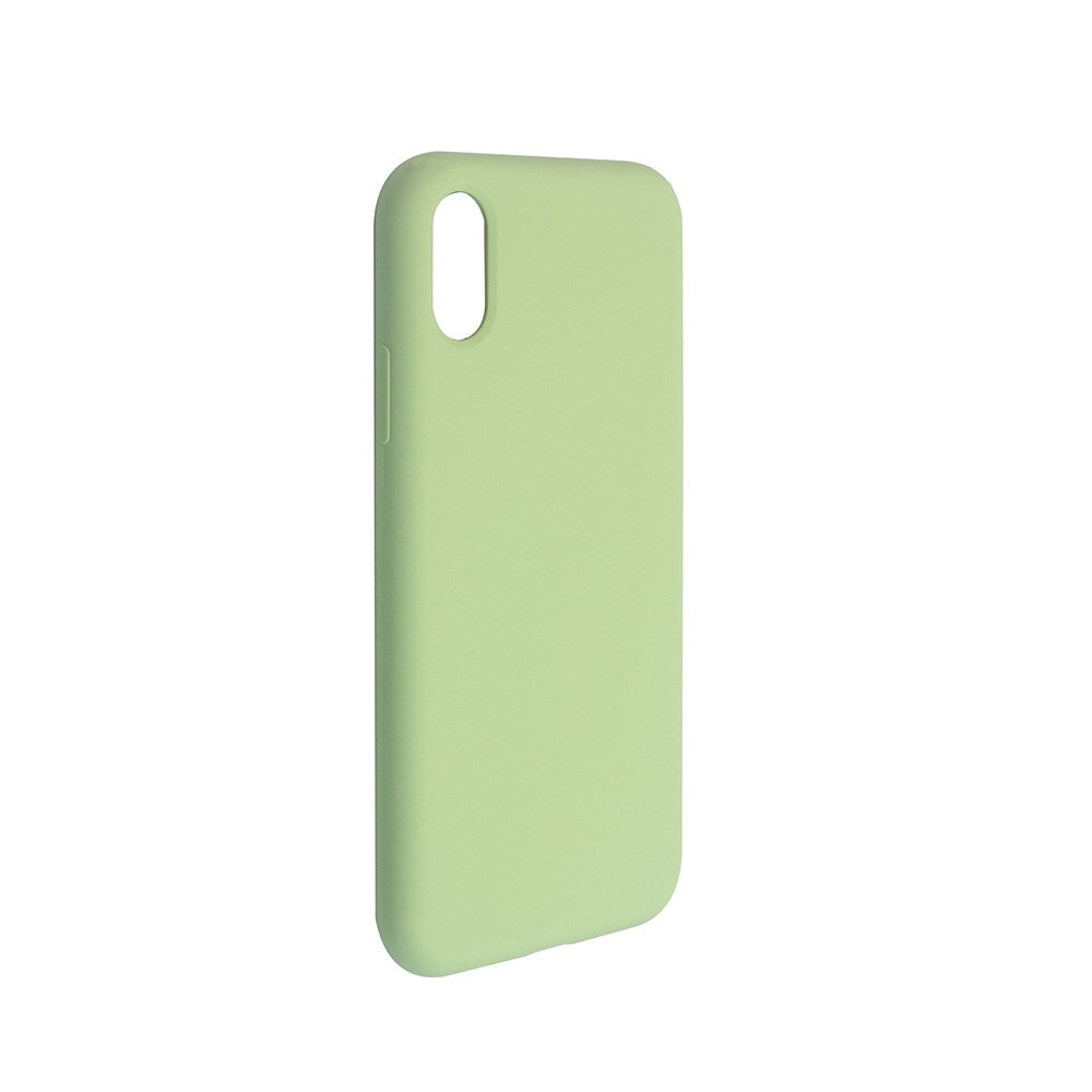 GreenMind iPhone XR Lined Silicone Case - Green