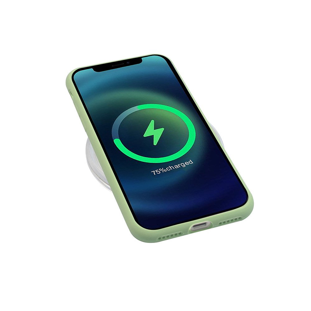 GreenMind iPhone XR Lined Silicone Case - Green