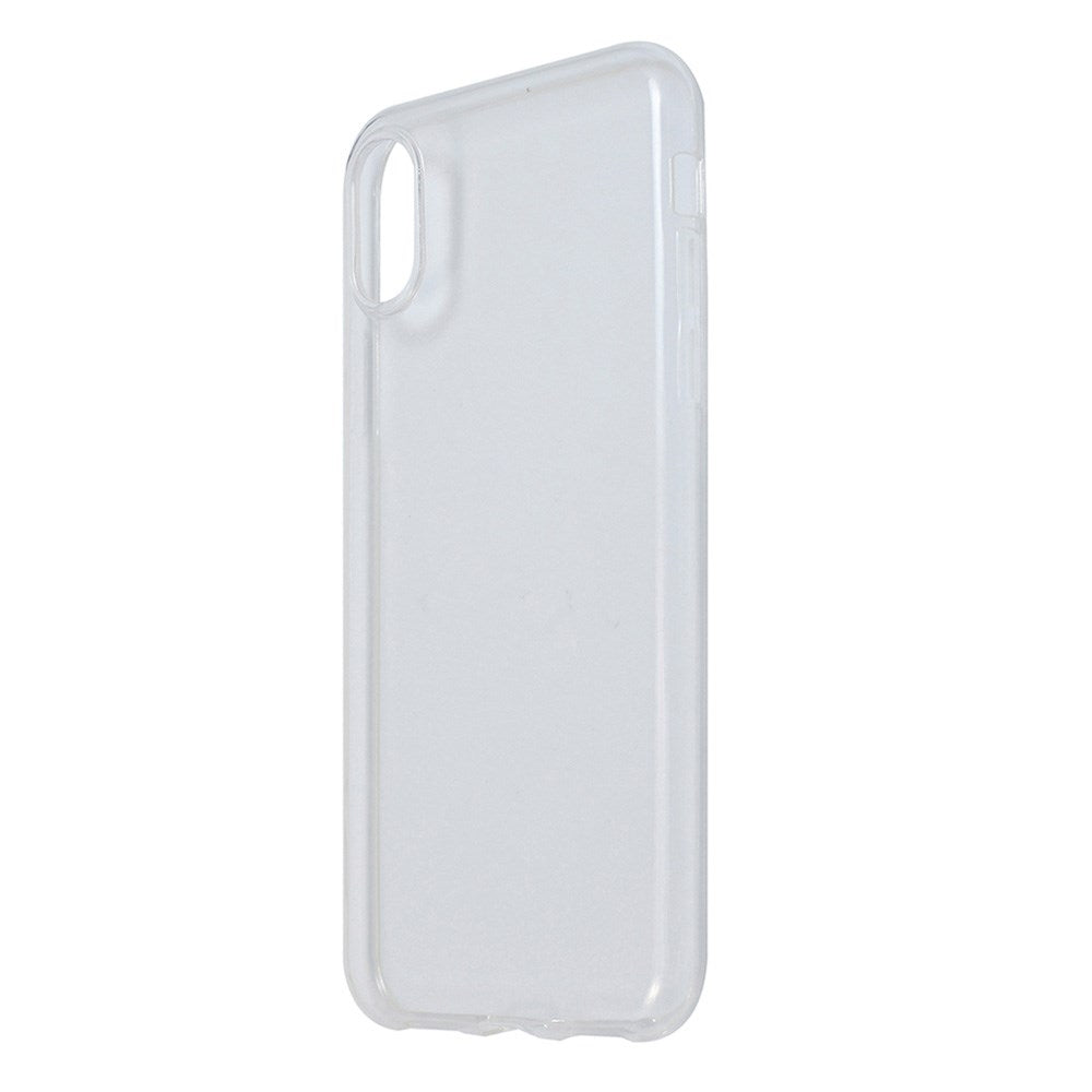 GreenMind iPhone X / XS Flexible Plastic Case - Transparent