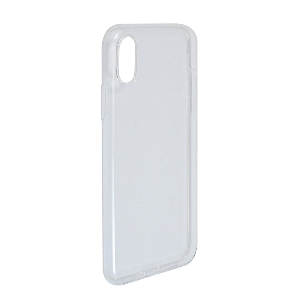 GreenMind iPhone XS Max Flexible Plastic Case - Transparent