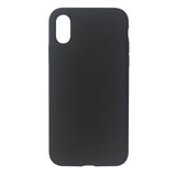 GreenMind iPhone XS Max Lined Silicone Case - Black