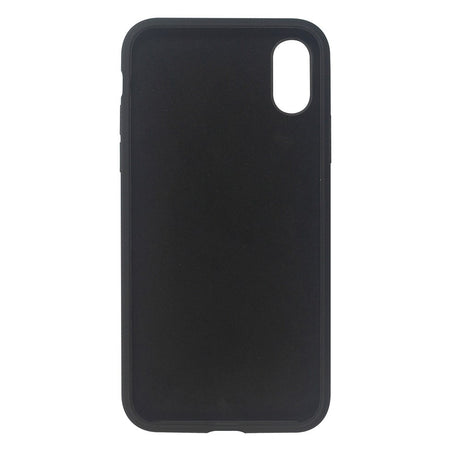 GreenMind iPhone XS Max Lined Silicone Case - Black