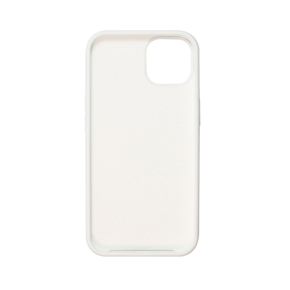 GreenMind iPhone 12 / 12 Pro Lined Silicone Case - White