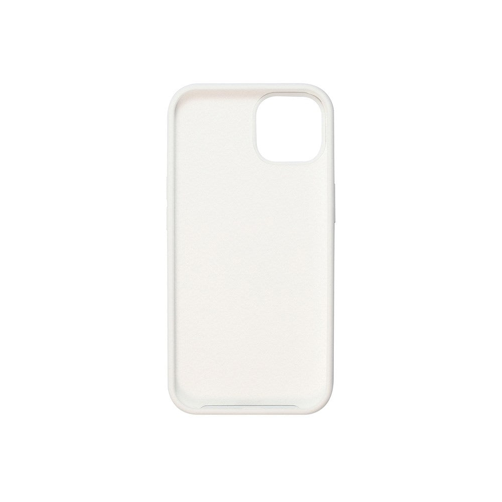 GreenMind iPhone 12 Mini Lined Silicone Case - White