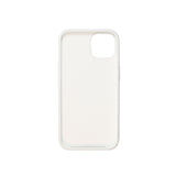 GreenMind iPhone 13 Mini Lined Silicone Case - White