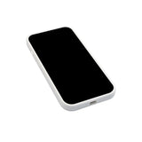 GreenMind iPhone 13 Mini Lined Silicone Case - White