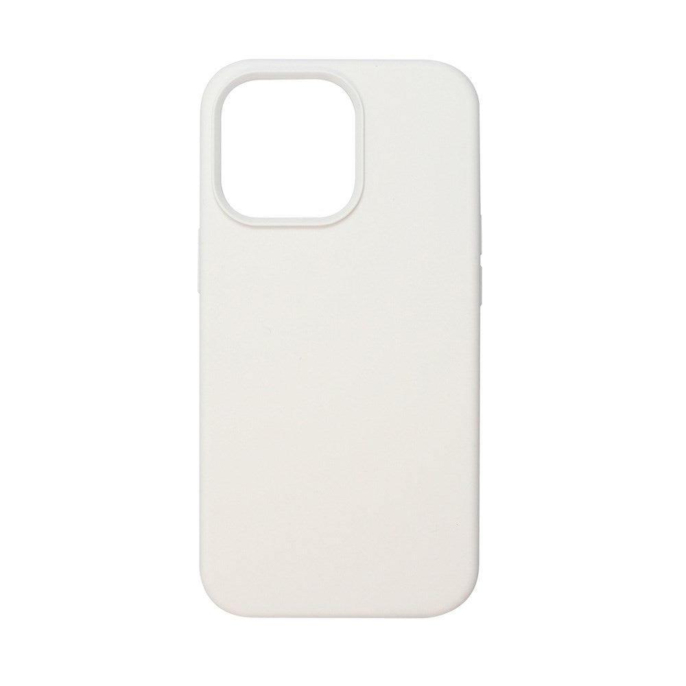 GreenMind iPhone 13 Pro Lined Silicone Case - White