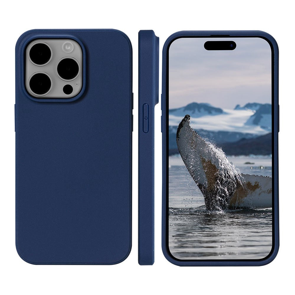 iPhone 15 Pro dbramante1928 Greenland Case - 100% Recycled Plastic - Pacific Blue