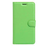 iPhone SE (2022 / 2020) / 8 / 7 Phone Wallet Case Soft Pouch Leather Green