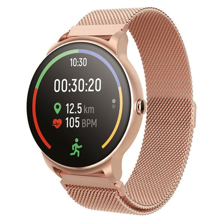 Forever ForeVive 2 SB-330 Fitness Smartwatch w. Heart Rate Monitor & Pedometer - Rose Gold