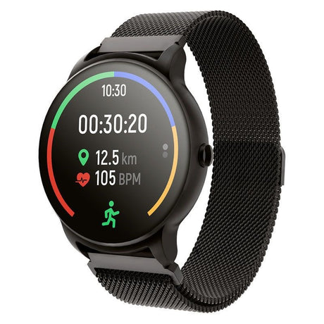 Forever ForeVive 2 SB-330 Fitness Smartwatch w. Heart Rate Monitor & Pedometer - Black