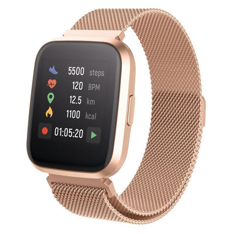 Forever ForeVigo 2 SW-310 Fitness Smartwatch w. Heart Rate Monitor & Pedometer - Rose Gold