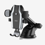 XO C77 Suction Cup Mobile Phone Holder for Car - Dashboard - Black