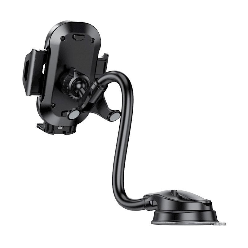 XO C85 Flexible Car Phone Holder with Suction Cup - Black