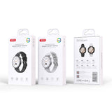 XO GT4 Mini Smartwatch with Interchangeable Watch Faces - Black