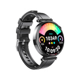 XO GT4 Mini Smartwatch with Interchangeable Watch Faces - Black