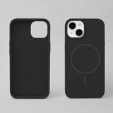 iPhone 16 Silicone Thin Case - MagSafe Compatible - Black