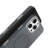 iPhone 13 Glitter Thin Case - MagSafe Compatible - Black