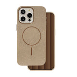 iPhone 15 Pro Glitter Thin Case - MagSafe Compatible - Brown