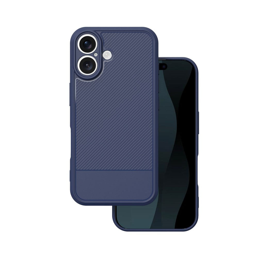 iPhone 17 TFO Simple Carbon Case - Blue