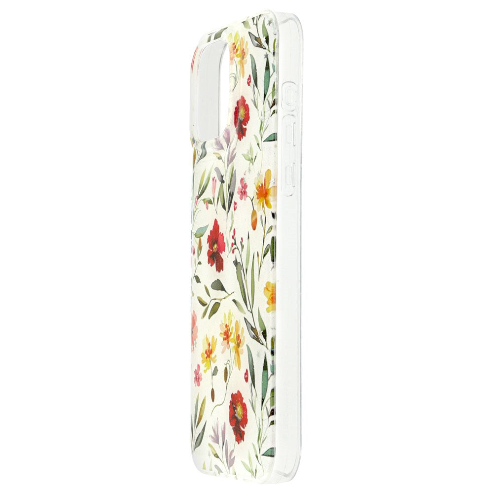 iPhone 16 Pro TFO Glow Glam Case - White / Floral