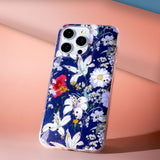iPhone 16 Pro TFO Glow Glam Case - Blue / Floral