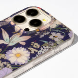 iPhone 17 Pro TFO Glow Glam Case - Blue / Floral