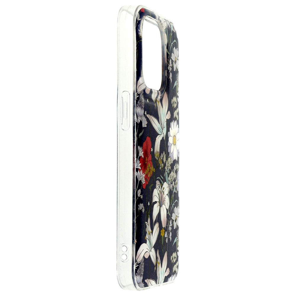 iPhone 17 Pro TFO Glow Glam Case - Blue / Floral