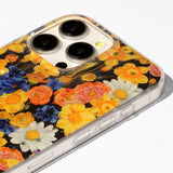 iPhone 16 Pro TFO Glow Glam Case - Orange / Floral