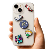 TFO 3D Stickers – 5 pcs – Travel