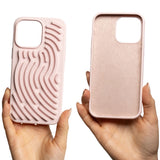 iPhone 17 Pro TFO DIY Snake Silicone Case - Lyserød