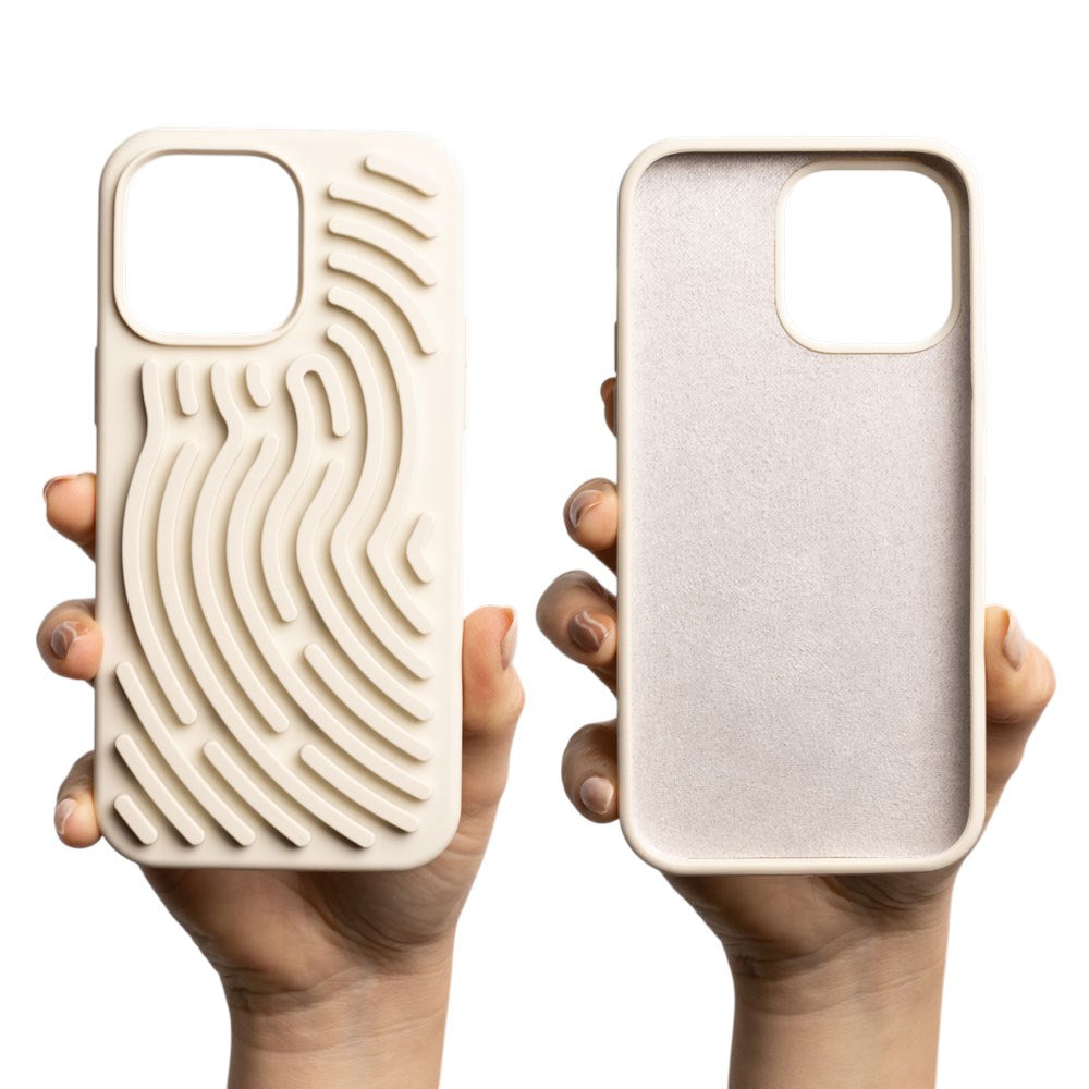 iPhone 16 Pro Max TFO DIY Snake Silicone Case - Beige