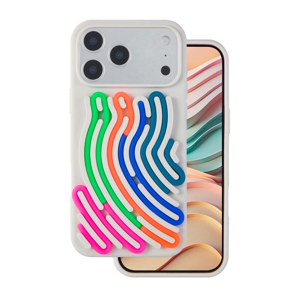 iPhone 17 Pro TFO DIY Snake Silicone Case - Beige