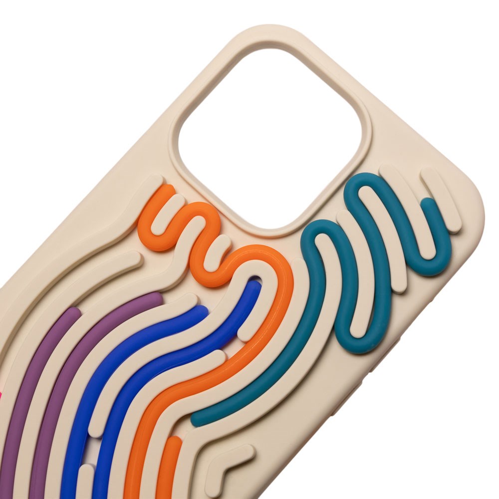 iPhone 17 Pro TFO DIY Snake Silicone Case - Beige