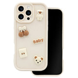 Samsung Galaxy A16 TFO Ultra Trendy 3D Case - Beige Bear