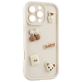 Samsung Galaxy A37 TFO Ultra Trendy 3D Case - Beige Bear