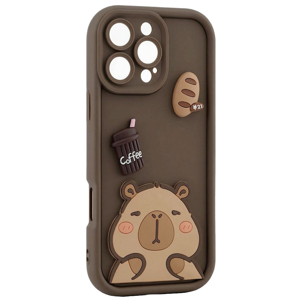 Samsung Galaxy A26 (5G) TFO Ultra Trendy 3D Case - Brown Capybara