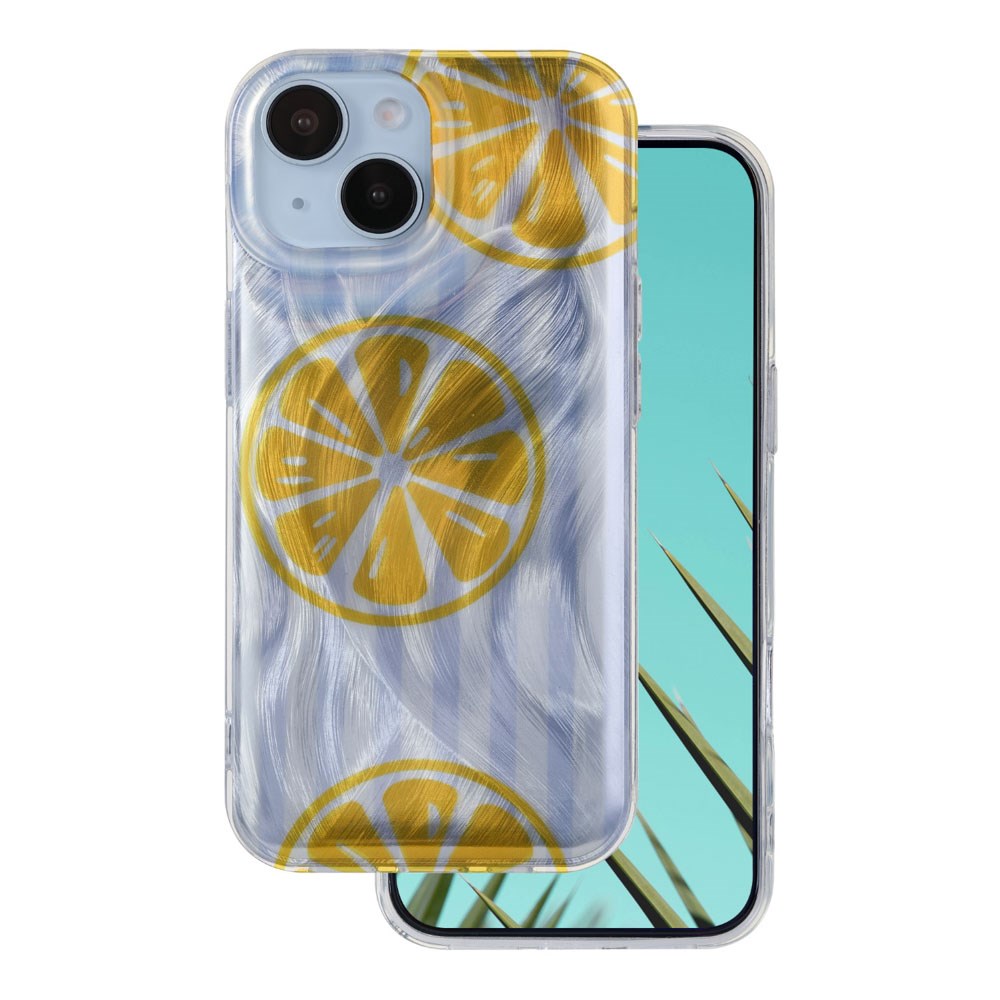 iPhone 14 TFO Ultra Trendy Summer Case - Lemon