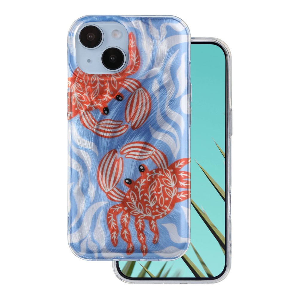 iPhone 14 TFO Ultra Trendy Summer Case - Crab