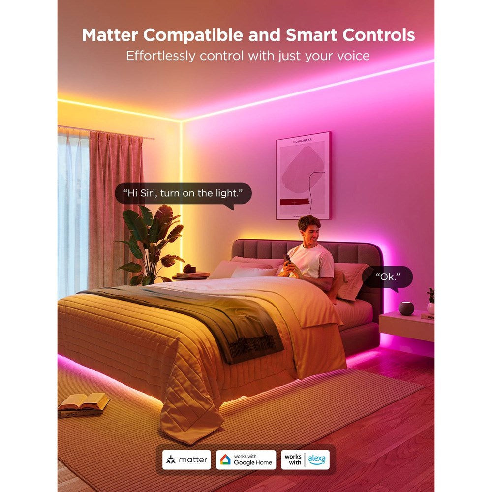 Govee Neon Rope Light for Wall - 5m - White