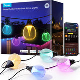 Govee Outdoor Clear Bulb String Lights - Weatherproof String Lights
