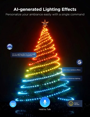 Govee Christmas Lights String RGB LED - 20M - Green