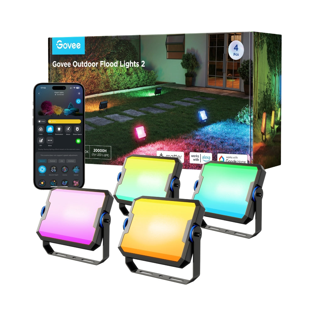 Govee Outdoor LED Flood Lights 2