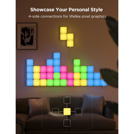 Govee Smart Mini Panel Lights - 10 pcs. - White