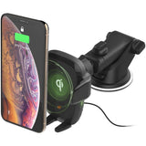 Dashboard Mount iOttie – Car Phone Holder with Wireless Charging – Black