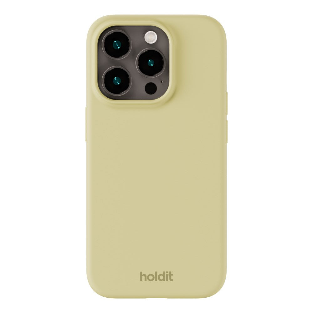 Holdit iPhone 14 Pro Soft Touch Silikone Case - Biscotti