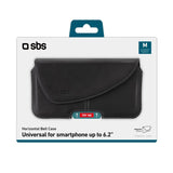 SBS Universal Case - Belt Bag - (Max Size: 144 x 75 x 8 mm) - Black